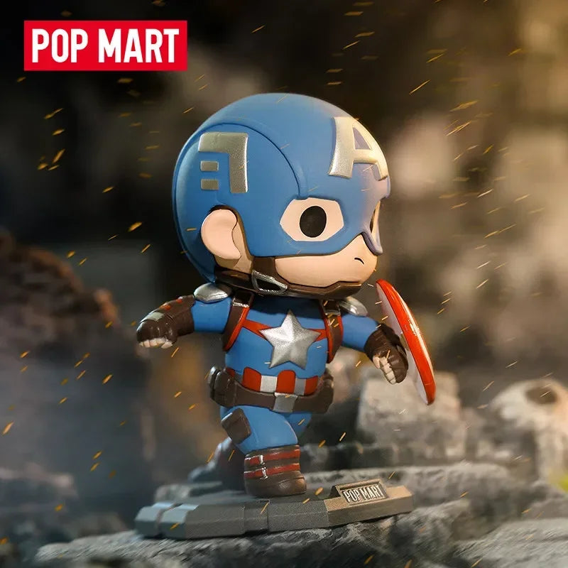 Kartonnen POP MART Avengers-display - Displaydoos 12 stuks