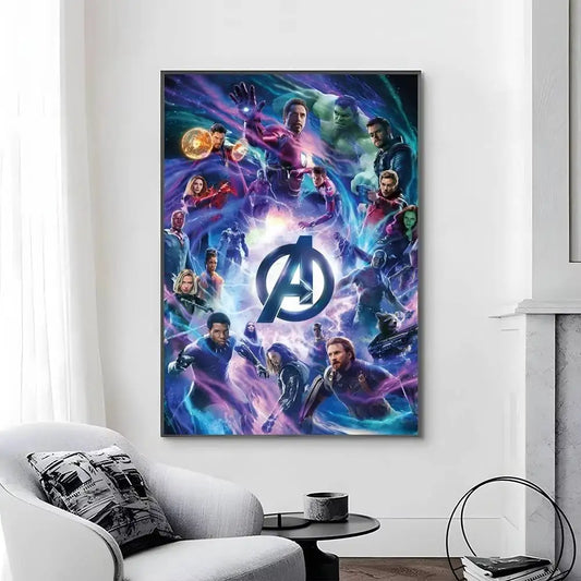 Avengers Infinity War-poster - Veelkleurig Portretontwerp