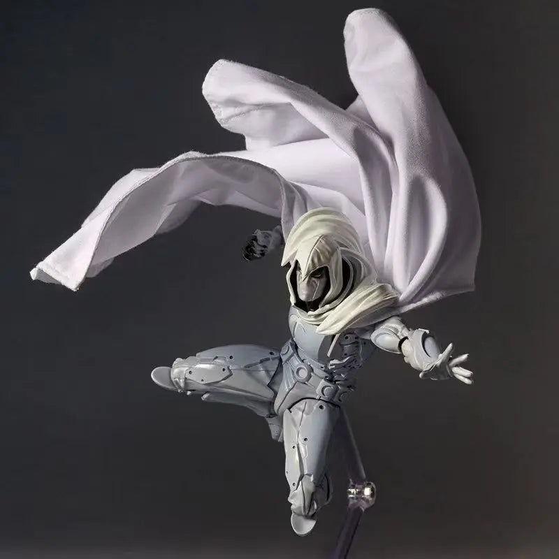 Moon Knight-figuurtje – wit pantser met cape