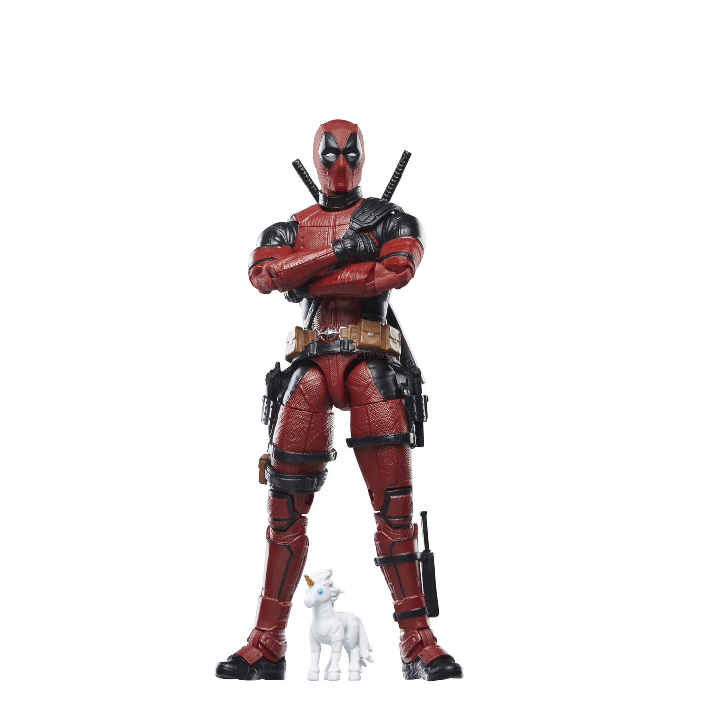 Hasbro Marvel Legends Deadpool-figuur - Legacy Collection met eenhoorn