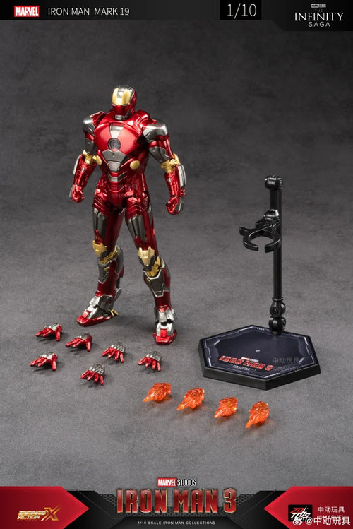 ZD Toys Iron Man MK19-figuur - Variant in staande pose