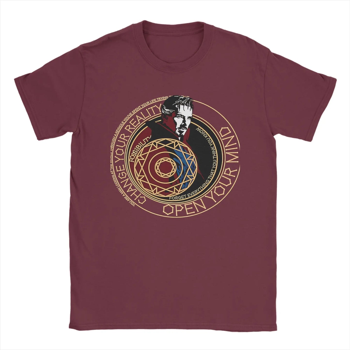 T-shirt Doctor Strange - Cercle mystique « Change Your Reality » pour homme