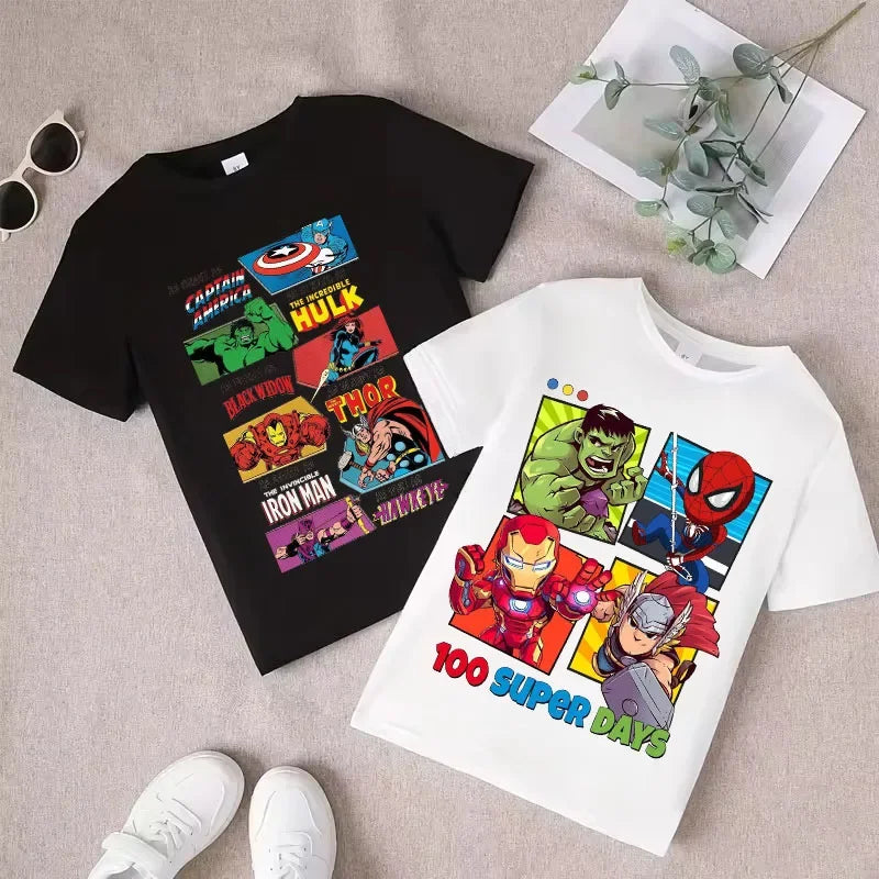 Avengers As Brave As Captain America T-shirt voor kinderen - Rood