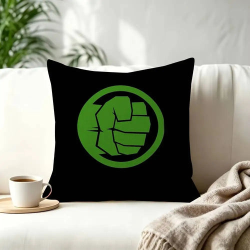 Hulk-kussensloop - vuistlogo