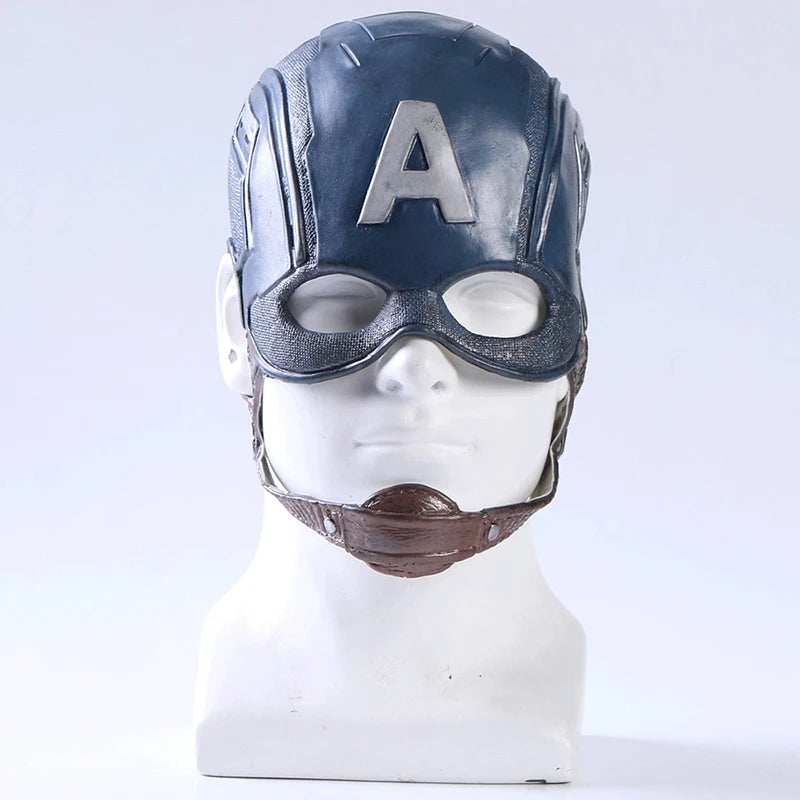 Captain America-latexmasker - filmreplica voor cosplay