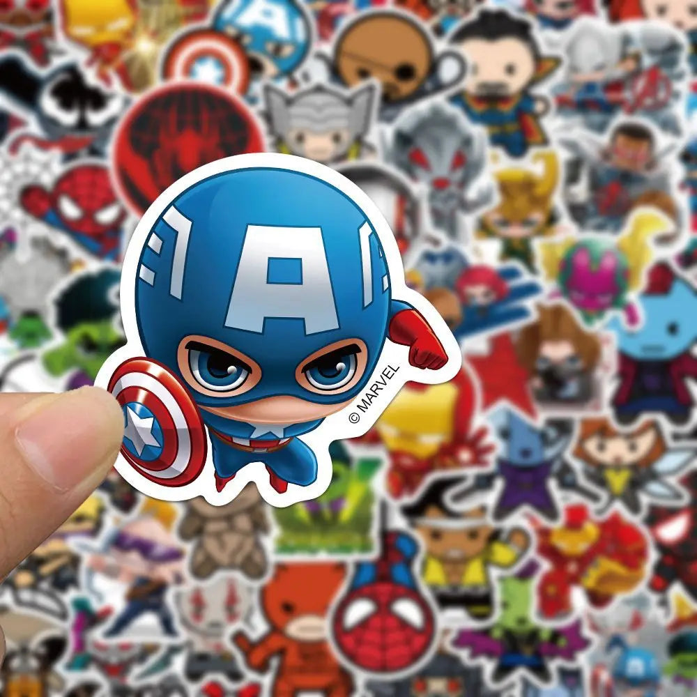 Avengers-stickers - Set van 50 waterbestendige stickers