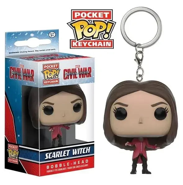 Funko Pop Avengers Scarlet Witch-sleutelhanger - Civil War
