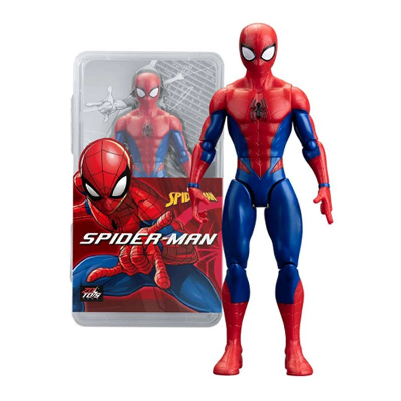 Coffret Avengers - Collection multi-personnages Iron Man Thor Hulk Spider-Man 18 cm