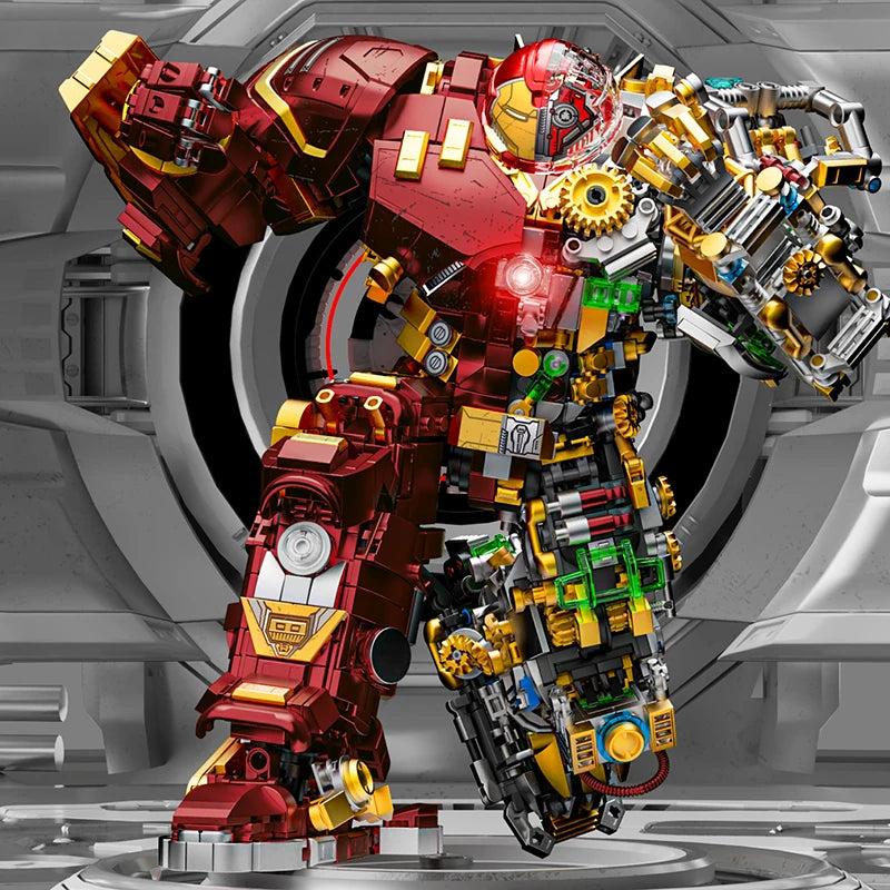 Avengers Iron Man Buster-bouwstenenfiguur - Bouwset van 2776 onderdelen