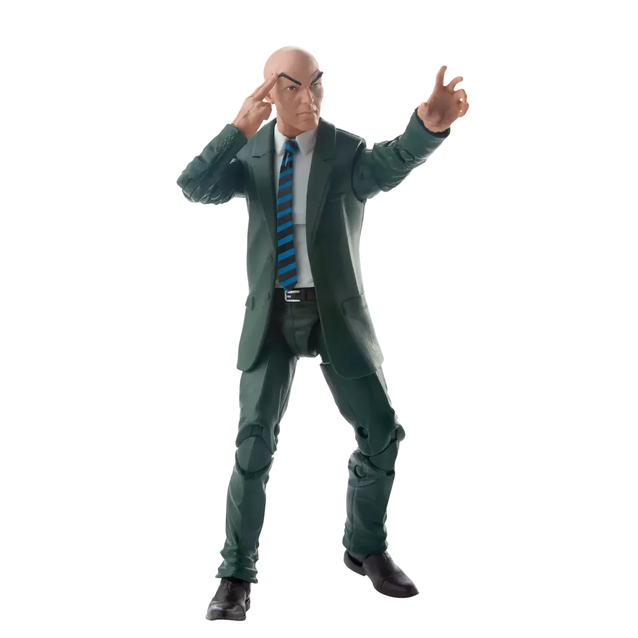 Professor X-figuurtje – gouden vliegende rolstoel met accessoires