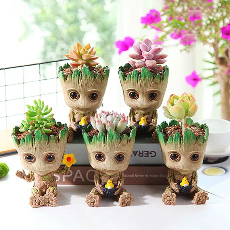 Baby Groot-plantenpot - Multifunctionele pennenhouder en opberger
