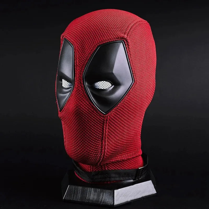 Deadpool-cosplaymasker met capuchon - Volledig masker van rode en zwarte stof
