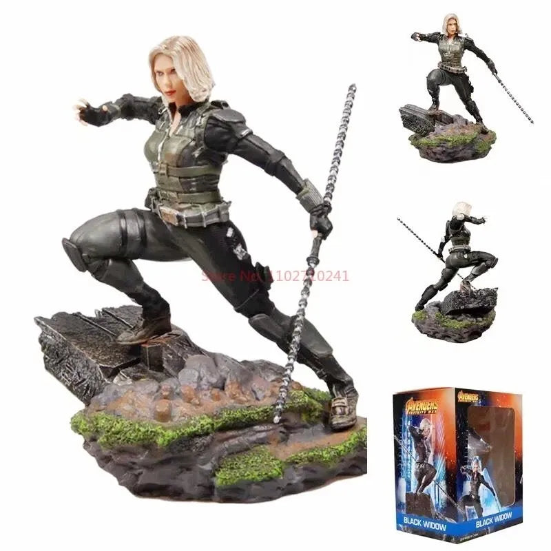 Avengers-figuur Black Widow - Tactisch pak met zweep