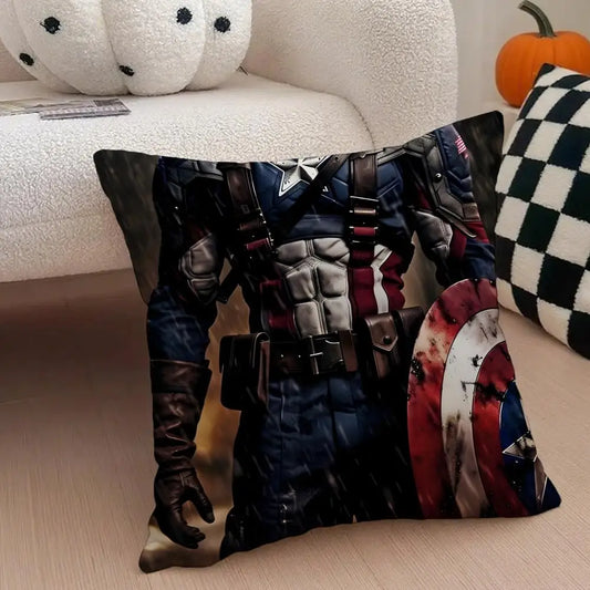 Kussenhoes Captain America - Nachtelijk silhouet