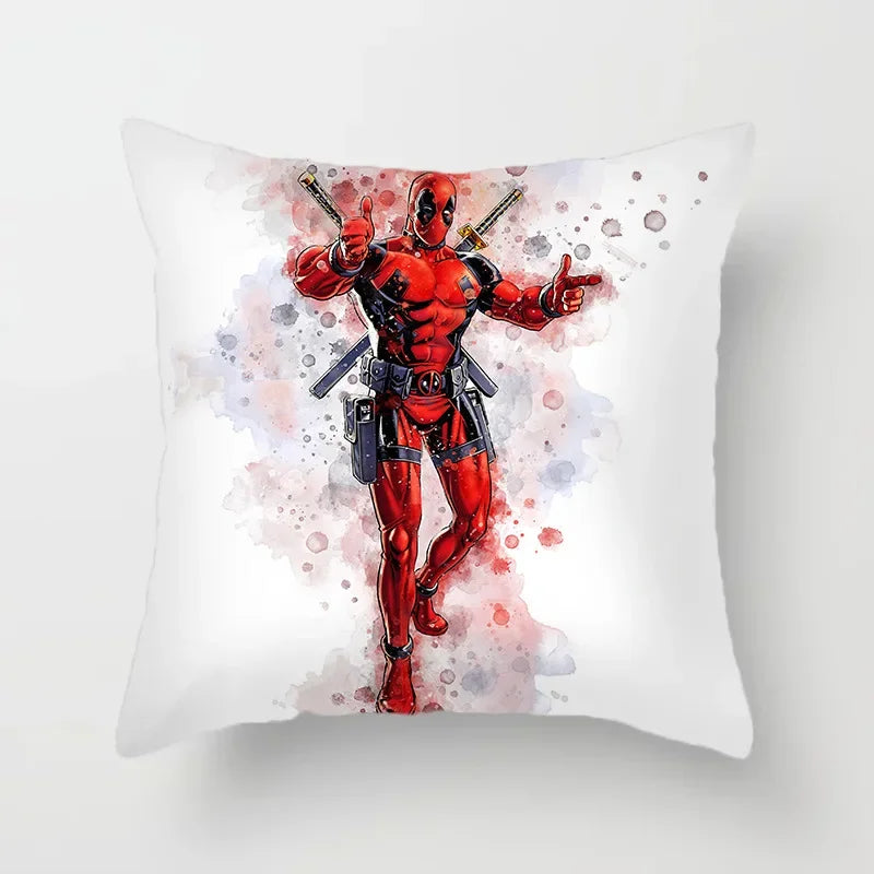 Kussenhoes Deadpool - Artistieke aquarel