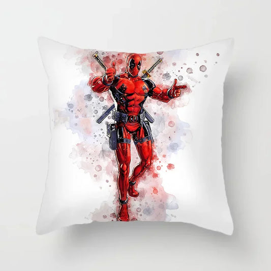 Kussenhoes Deadpool - Artistieke aquarel
