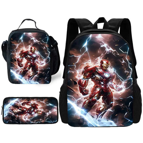 Avengers Iron Man-rugzakset - Bliksemschichten in gevecht