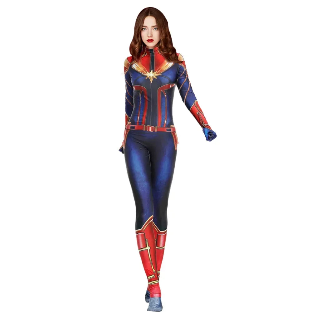 Combinaison cosplay Captain Marvel - Carol Danvers, variante 2